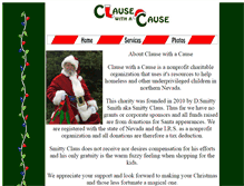 Tablet Screenshot of clause4acause.org